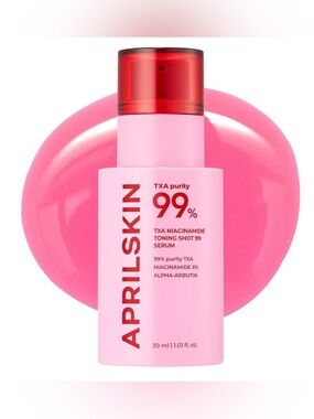 NEW ✨ APRIL SKIN TXA Purity Niacinamide Toning Shot 99 Serum 30ml